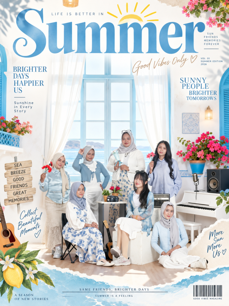 Buku Tahunan Tema Summer